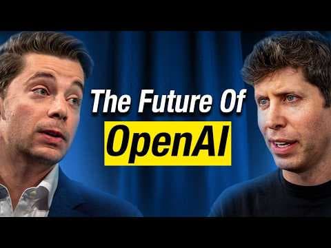 Sam Altman & Brad Lightcap: Which Companies Will Be Steamrolled by OpenAI? thumbnail