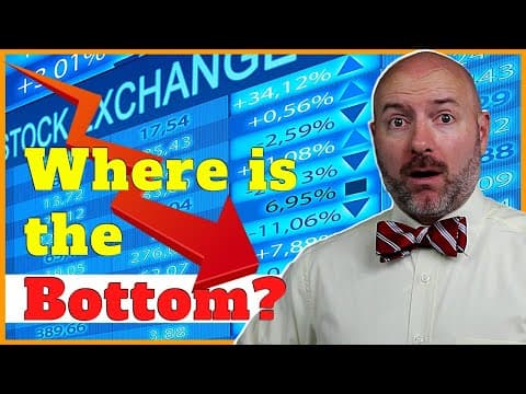 How Low Can Stocks Go? And When You Should Buy! thumbnail