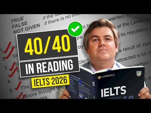 IELTS Reading Tips + Tricks: Ultimate Guide 2026 thumbnail
