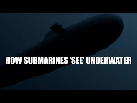 How Submarines Can 'See' Underwater - Sonar Overview thumbnail