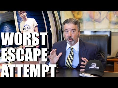 Police Surprise Man at His Doorstep Just After He Escapes Them | Criminal Lawyer Reacts thumbnail