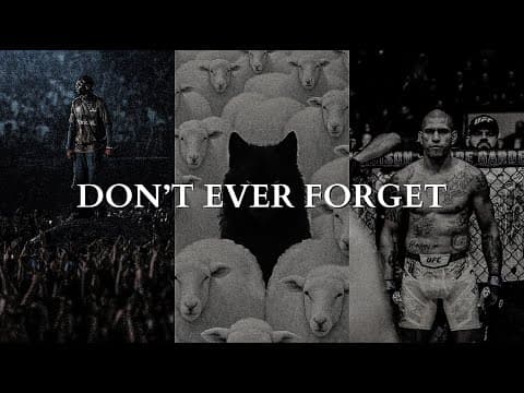 NEVER FORGET THE LIFE YOU PROMISED TO YOURSELF - Powerful Motivational Speech Video thumbnail