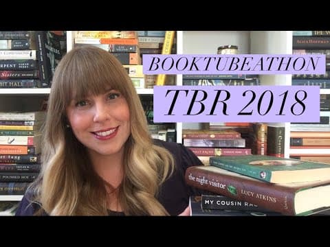 Booktubeathon TBR 2018 thumbnail