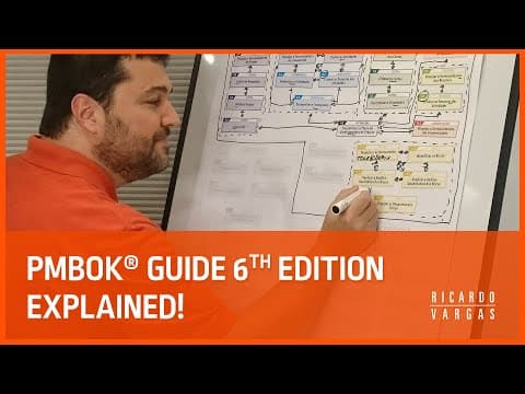 PMBOK® Guide 6th Ed Processes Explained with Ricardo Vargas! thumbnail