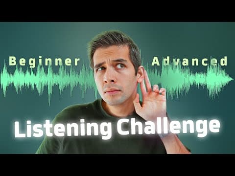 How Good Is Your English Listening? Take This Test! thumbnail