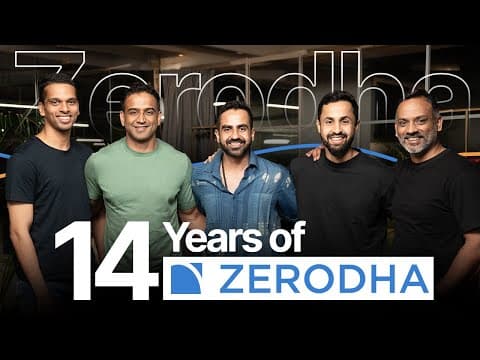 AMA with Nithin Kamath, Nikhil Kamath, Kailash, Venu, and Karthik | 14th Anniversary of Zerodha thumbnail