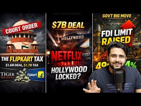 Cars24 IPO , Netflix & Sony $7B Deal, Blinkit Drops 10-Min Delivery, BlackRock, OpenAI:Business News thumbnail