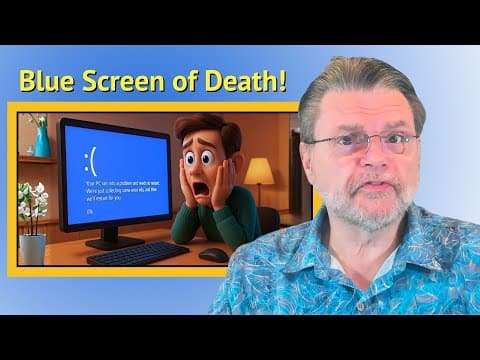 How Do I Boot If All I Get Is a Blue Screen? thumbnail
