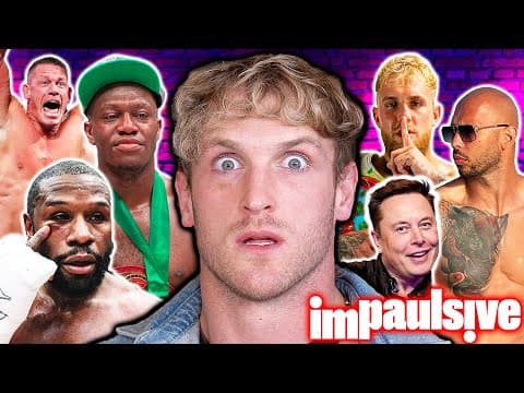 Logan Paul Confirms Tate VS Jake, Rejects $1B From Elon Musk, Calls Out John Cena - IMPAULSIVE #352 thumbnail