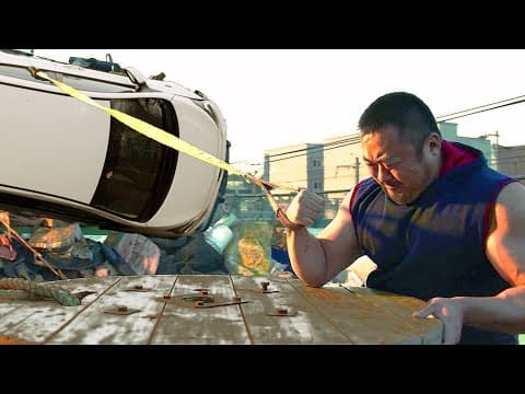 For 10 Years, He Ties His Hand To A Car, So 1 Pull Can Beat Anyone In Arm Wrestling thumbnail