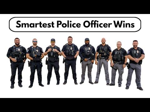 8 Police Officers vs Impossible Quiz thumbnail