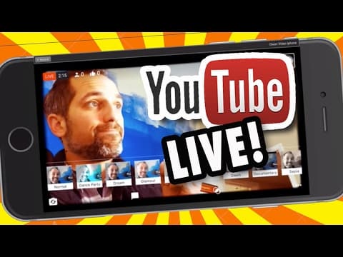 How to Live Stream on Mobile for YouTube (screenshots included!) thumbnail
