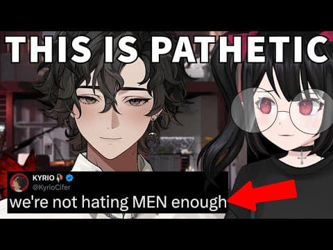 Male Vtuber Calls For More "Hatred Towards Men"...Gets Exposed As A Performative Hypocrite thumbnail