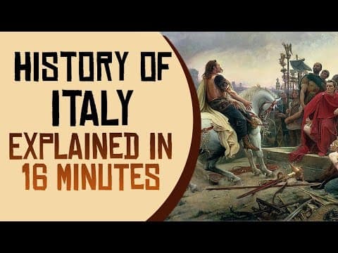 History of Italy Explained in 16 Minutes thumbnail