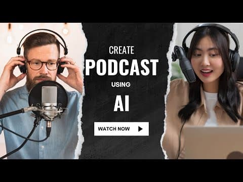 Create AI Podcast Video for YouTube and Make Money Online | Best AI Podcast Generator thumbnail