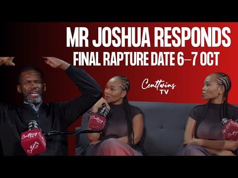 Unexpected Response from Mr Joshua on RAPTURE failure! Rapture is still happening |WHY I'm not Sorry thumbnail