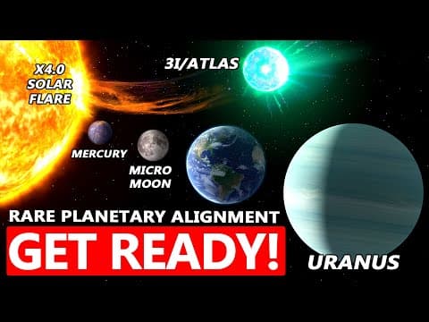 Are 3I/ATLAS, Comets, and Planetary Alignments Causing the Intense Solar Activity We're Having? thumbnail