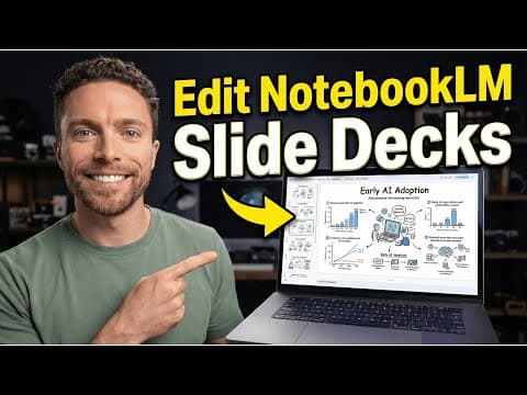 How To Make STUNNING Slide Decks With NotebookLM! (+ How To Edit Them) thumbnail