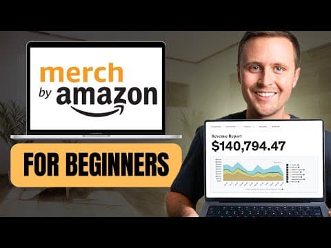 How to Start Print On Demand With Amazon (Beginner Tutorial) thumbnail