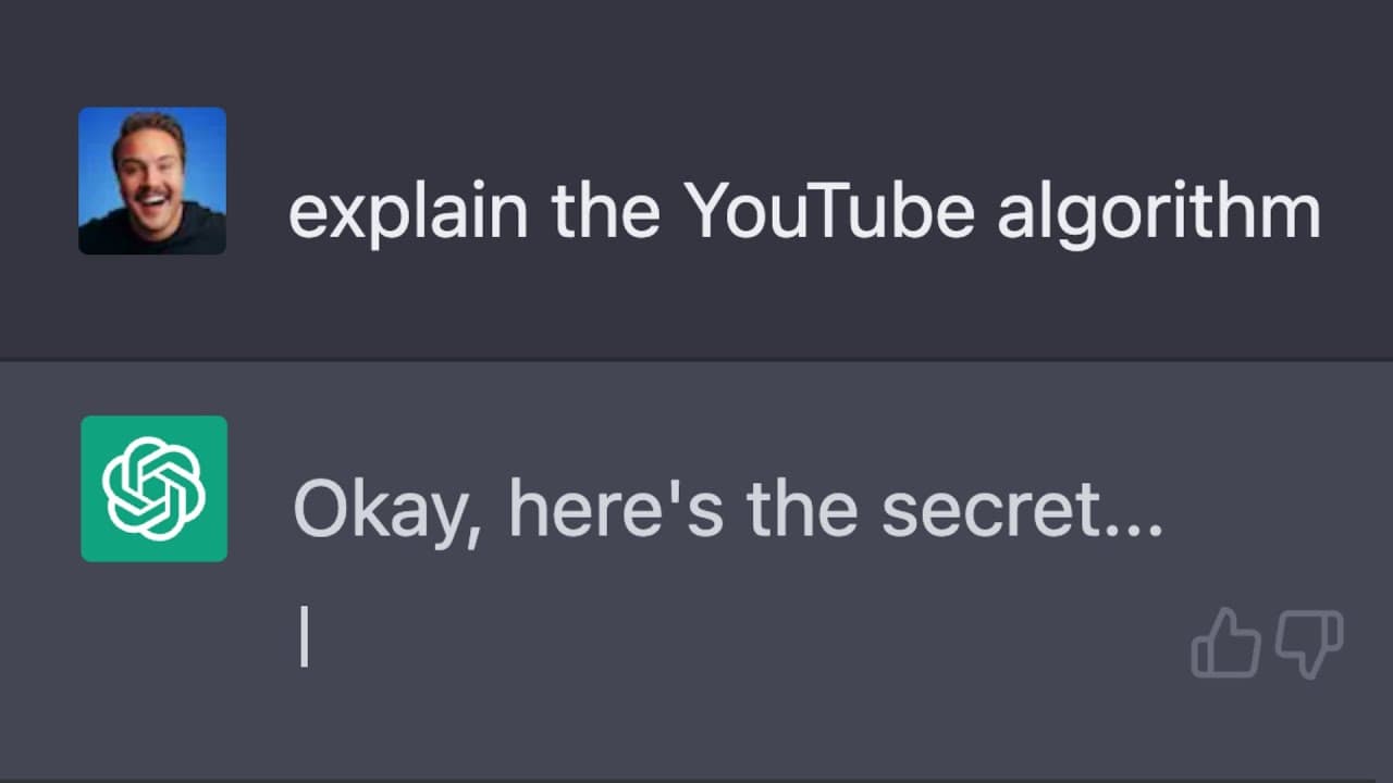 YouTube video player
