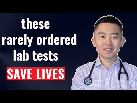 5 Critical Blood Tests EVERYONE Should Get (But Very Few Do) thumbnail