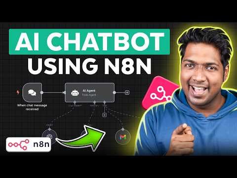 I Built an AI Assistant for My Website (n8n RAG AI Agent Template!) thumbnail