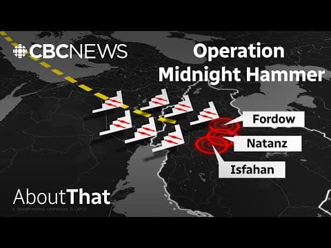 Inside the U.S.'s bunker-busting strike on Iran’s nuclear program | About That thumbnail