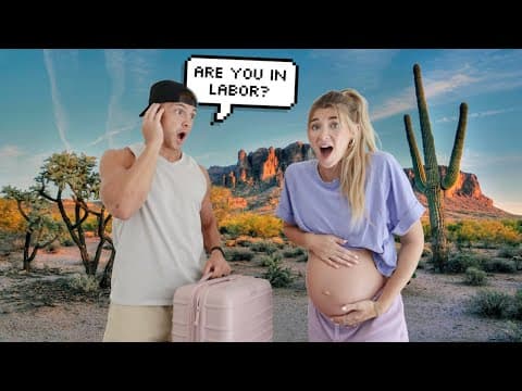 Baby Almost Came Early?! Katie’s Scare on Our Trip 😢 thumbnail