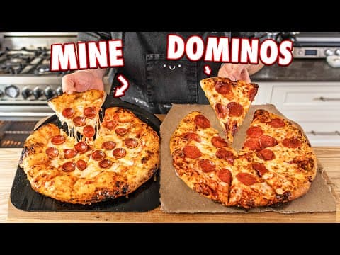 How to Make Homemade Domino's Pizza: 2 Delicious Ways thumbnail