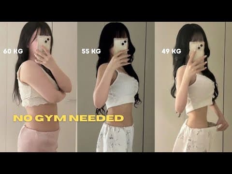 LAZIEST Way to Lose Belly Fat FAST at Home (Actually Works!) thumbnail