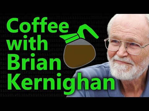 Coffee with Brian Kernighan - Computerphile thumbnail