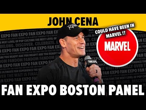 John Cena Panel Highlights | FAN EXPO Boston 2025 thumbnail
