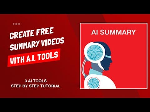 How to Create Free Narrated Video Summaries Online thumbnail