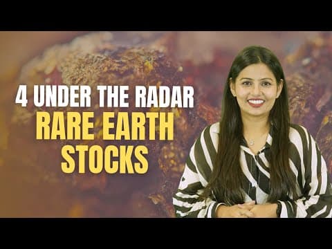 Everyone Knows About Coal India, GMDC, NMDC. But Here are 4 Rare Earth Stocks Flying Under the Radar thumbnail