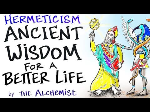The Hermetic Principles - Ancient Wisdom for a Better Life - The Alchemist thumbnail