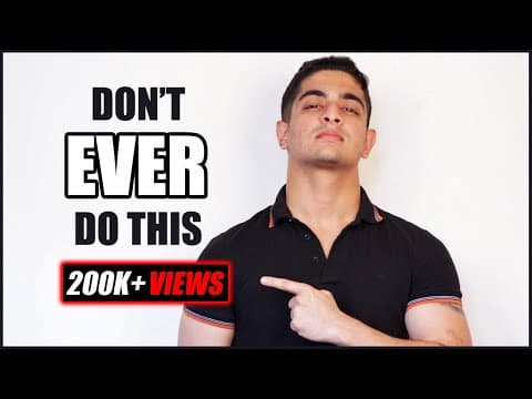 BIGGEST MISTAKE You'll EVER Make In Life - Ranveer's LifeHacks | BeerBiceps thumbnail