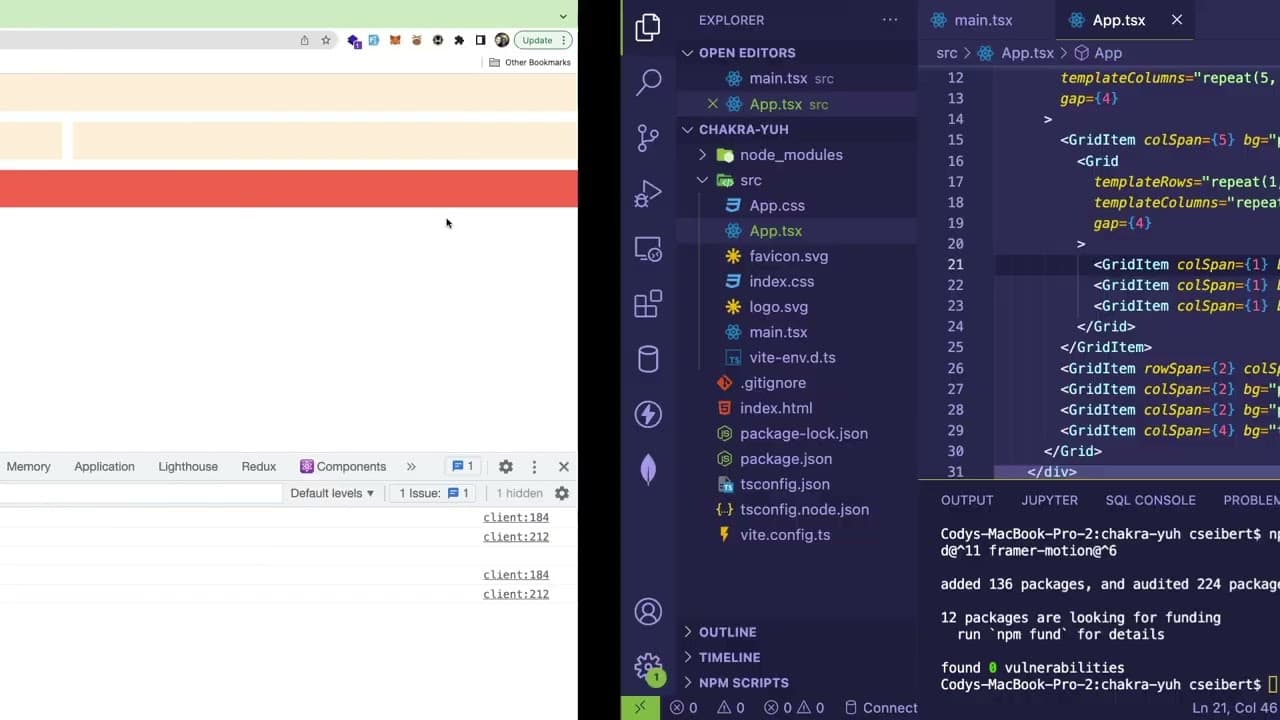 YouTube video player