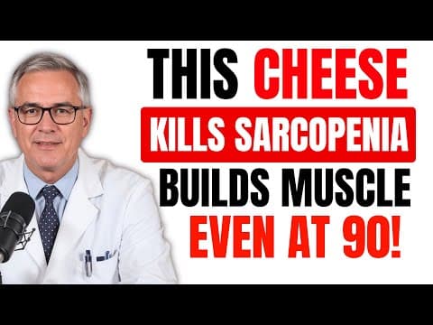 Over 60? Eat These 3 CHEESES to Rebuild Muscle and FIGHT Sarcopenia thumbnail