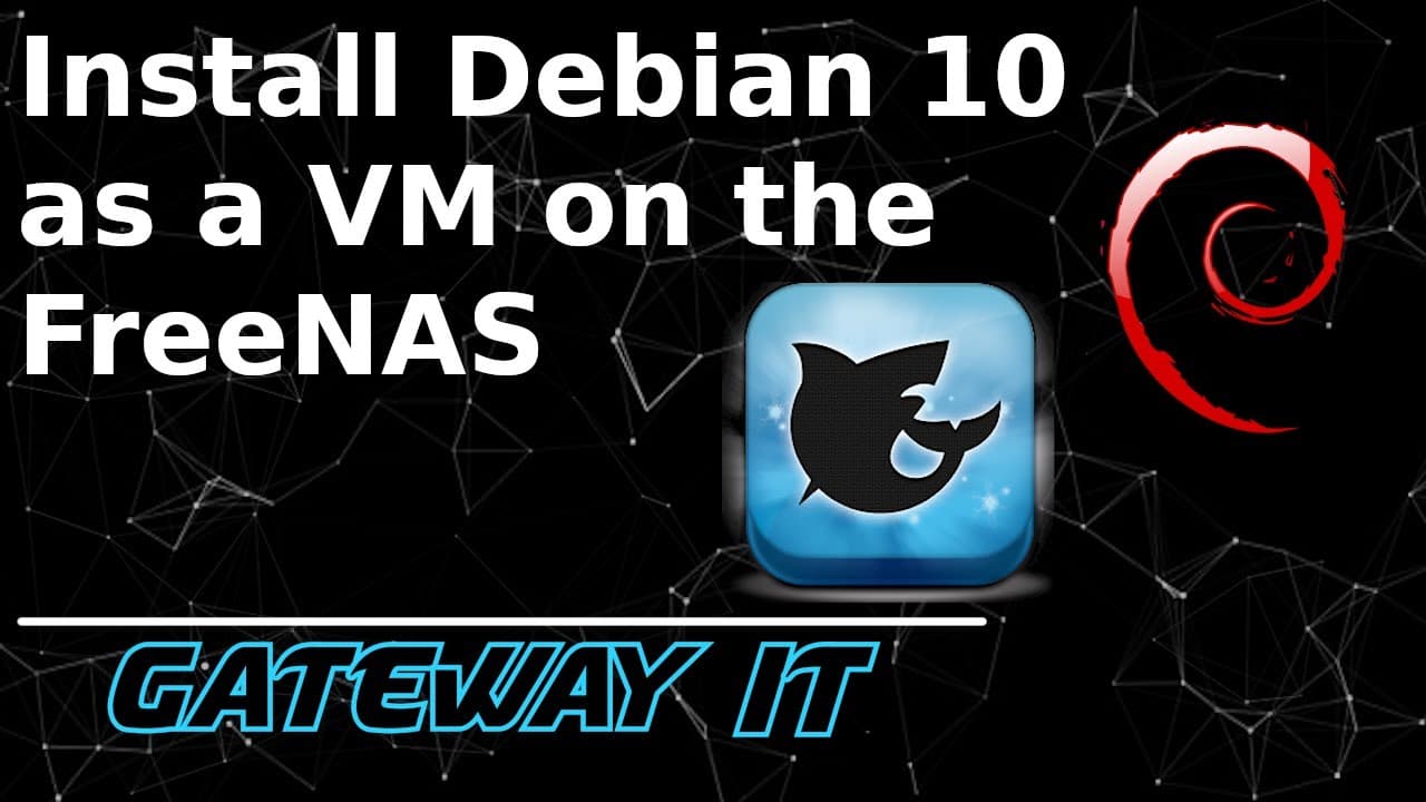 Installing Debian 10 as a VM on FreeNAS/TrueNAS. Fix the EFI shell boot ...