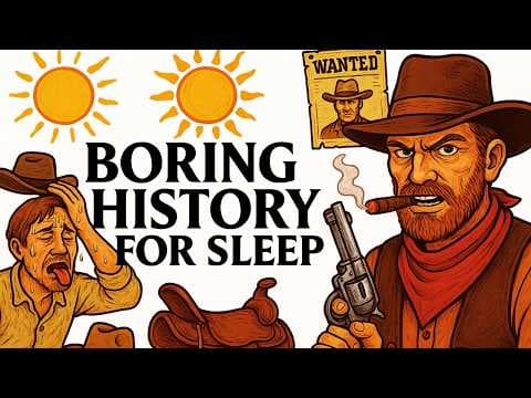 Boring History For Sleep |  Why You Wouldn't Survive a Day in the Wild West thumbnail