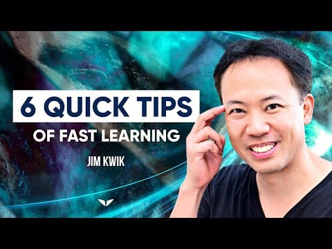 Unleash Your Super Brain To Learn Faster | Jim Kwik thumbnail