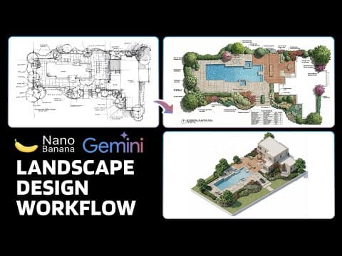 AI Landscape Design Workflow | Nano Banana Pro Prompts Shared thumbnail
