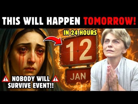 🚨MEDJUGORJE: VIRGIN MARY WEPT BLOOD REVEALING WHAT WILL HAPPEN TOMORROW JANUARY 12, 2026! thumbnail