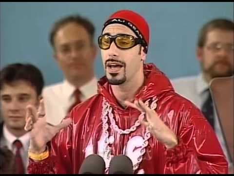Sacha Baron Cohen (Ali G) Class Day | Harvard Commencement 2004 thumbnail