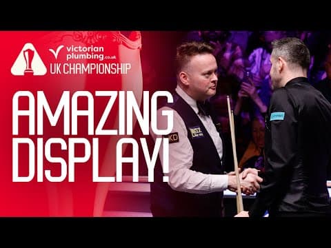 PERFECT CONCLUSION! 💯 | Mark Selby vs Shaun Murphy | Victorian Plumbing UK Championship 2025 thumbnail