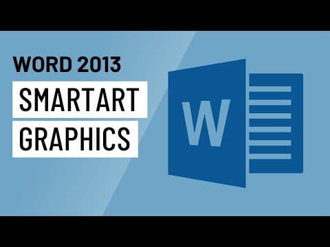 Word 2013: SmartArt Graphics thumbnail