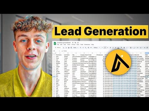 (Apollo.io 2026) B2B Lead Generation Tutorial For Beginners thumbnail