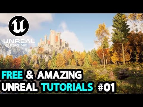 8 Amazing New Tutorials For Unreal Engine 5 thumbnail