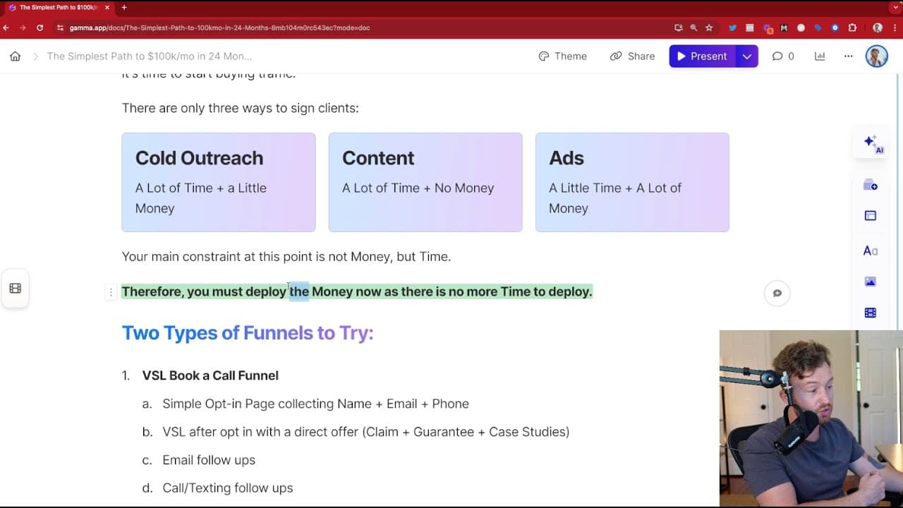 YouTube video player