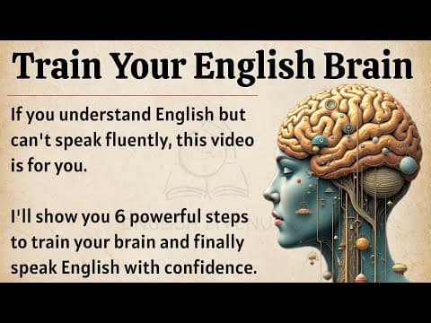 Train Your English Brain || Start Speaking English Today || Improve Your English Skills ✅ thumbnail